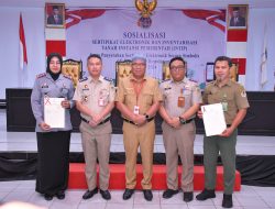 Badan Pertanahan Kota Tidore Kepulauan Gelar Sosialisasi Sertipikat Elektronik dan INTIP
