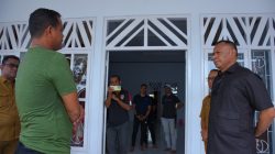 Wakil Walikota Tidore Kepulauan Muhammad Sinen SE mengunjungi sekaligus meninjau langsung Homebase Academy Malut United di Itokopura Kelurahan Gamtufkange Kecamatan Tidore, Senin (292026)