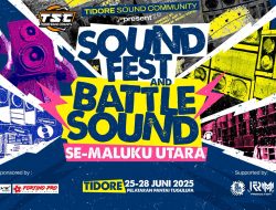 Tidore Sound Fast dan Bettle Sound Se Maluku Utara Siap Dihelat