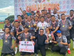 Kalahkan SPN Polda Malut, DPRD Tidore Juara 1 Kapolresta Cup