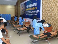 Seleksi Calon Polisi Panda Polda Malut Tes Kesehatan Kedua