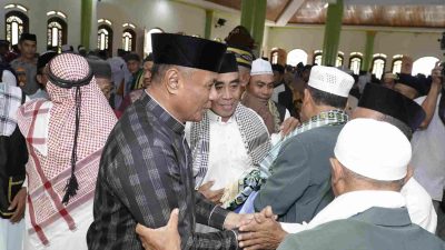 Perdana Sholat Ied di Oba, Walikota Tidore Sampaikan Kesan ke Warga Payahe
