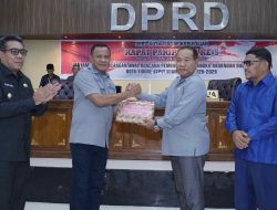Walikota Tidore Serahkan Rancangan Awal RPJMD, Komitmen Wujudkan Visi Misi 