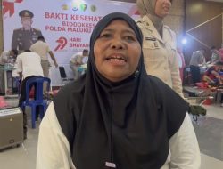 Bantu Warga, Polda Malut Tuai Pujian Mama-Mama dan Driver Online