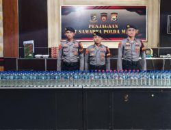 Polisi Amankan Ratusan Captikus di Pelabuhan Ahmad Yani Ternate