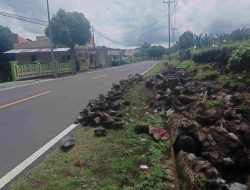 Saluran Drainase di Jalan Nasional Ambruk, Warga Ome Tidore Minta SKPD-TP Tangani