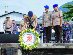 Ziarah dan Tabur Bunga, Polda Malut Kenang Jasa Pahlawan