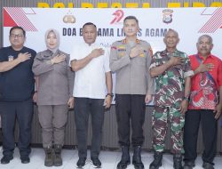 Doa Bersama, Polresta Tidore Diharapkan Beri Pelayanan Terbaik Buat Warga