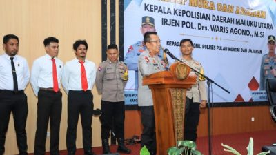 Kapolda Ingatkan Jati Diri Polri ke Anggota Polres Morotai