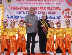 Peringati HAN, Walikota Tidore: Anak Kunci Masa Depan Bangsa dan Daerah