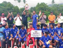 Walikota Tidore Tutup Turnamen Sepakbola Gawang Sedang Kelurahan Bobo