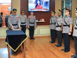 Wakapolda Pimpin Serah Terima Jabatan Kayanma dan Koorspripim Polda Malut