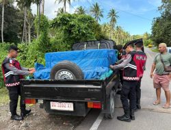 Antisipasi Peredaran Miras, Polresta Tidore Perketat Razia Kendaraan di Pos Lintas