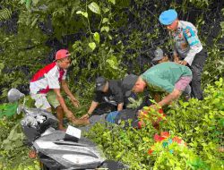 Kecelakaan Motor di Jalan Lintas Payahe-Weda, Pasutri Asal Bitung Meninggal Dunia
