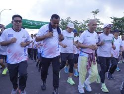 Ribuan Pelari Asal Ternate dan Tidore Ikuti Fun Run Sport Tourism Adhyaksa
