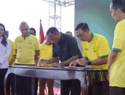 Walikota Tidore Teken Kerjasama Kawal Dana Desa Dengan Kejaksaan