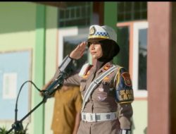 Jadi Irup, Kasat Lantas Polres Halteng Ajak Siswa dan Guru Tertib Lalulintas