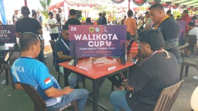 5 Pasangan dari Kwatak Lolos Putaran Kedua Turnamen Domino Walikota Tidore CUP