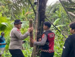 Polresta Tidore Musnahkan Tempat Pembuatan Captikus di Hutan Akelamo Oba