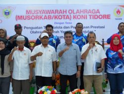 Gelar Musyawarah, Wawali Ditetapkan Jabat Ketua KONI Kota Tidore