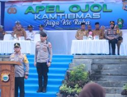 Hadiri Apel Ojol Kamtibmas, Kapolres Ternate Komitmen Perkuat Kemitraan