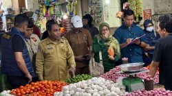 Jelang Ramadhan, Satgas Pangan Malut Cek Stok Bapokting di Pasar Tradisional dan Modern