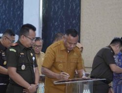 Walikota Tidore Teken PKS Penerapan Pidana Kerja Sosial