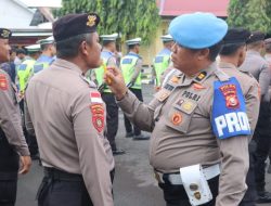 Jaga Profesionalisme, Propam Polda Malut Gelar Gaktiblin di Polresta Tidore