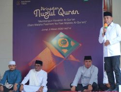 Wawali Hadiri Peringatan Nuzulul Qur’an di Masjid Kolano Kesultanan Tidore