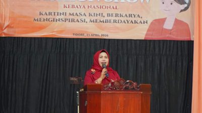 PKK Tidore Meriahkan Hari Kartini Dengan Fashion Show Kebaya Nasional