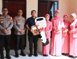 Beri Hunian Layak Bagi Anggota, Kapolda Malut Resmikan 12 Rumah Dinas