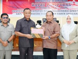 DPRD Serahkan Rekomendasi LKPJ 2025 Ke Walikota Tidore