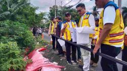 Pastikan Tertangani Tahun Ini, Kabalai BPJN Malut Tinjau Longsor di Ngade