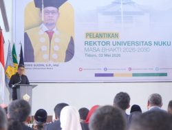 Hadiri Pelantikan Rektor Nuku, Wawali Tidore Ajak Pererat Kolaborasi Strategis