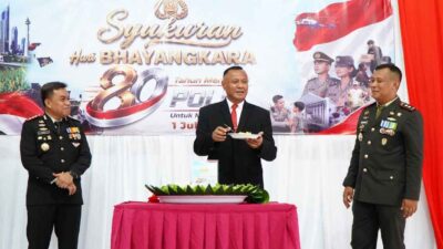 Walikota Tidore Hadiri Syukuran HUT Bhayangkara ke 80