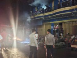 Polres Ternate Selidiki Penyebab Kebakaran Ruko di Bastion