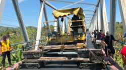 BPJN Malut Selesai Perbaiki Jembatan Ake Oba, Arus Lalulintas Kembali Normal