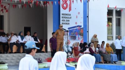 Wakil Walikota Buka MPLS Sekolah Nasional Terintegrasi 5 Kota Tidore