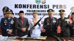 Polda Malut Amankan Belasan Senjata Ilegal, Gubernur Sherly Beri Apresiasi