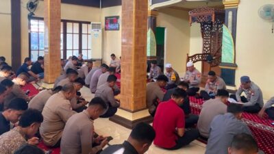 Kuatkan Mental dan Integritas Anggota, Polres Ternate Gelar Binrohtal