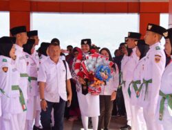 Tugas Paskibraka di Istana Sukses, Pulang ke Tidore Mardhatilla Disambut Meriah