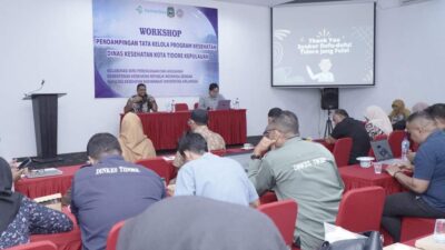 Perkuat Pendampingan Tata Kelola Program, Dinkes Tidore Gelar Workshop