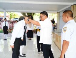 Sekda Buka Diklat Calon Paskibra Kota Tidore dan Lepas ke Tingkat Provinsi