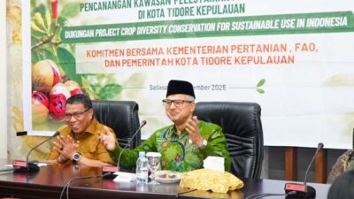 Program CDCSUI Sejalan Visi Misi, Pemkot Tidore Dukung Konservasi Pala dan Cengkeh