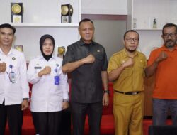 Walikota Terima Kunjungan Silaturahmi Kepala BNN Tidore Yang Baru