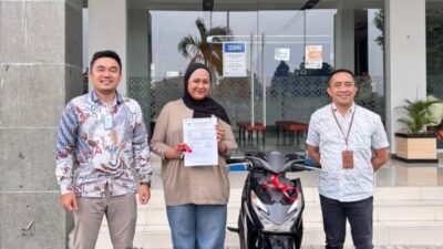 Agen Annabella Juara Nasional, BRI Soasio Beri  Hadiah Sepeda Motor